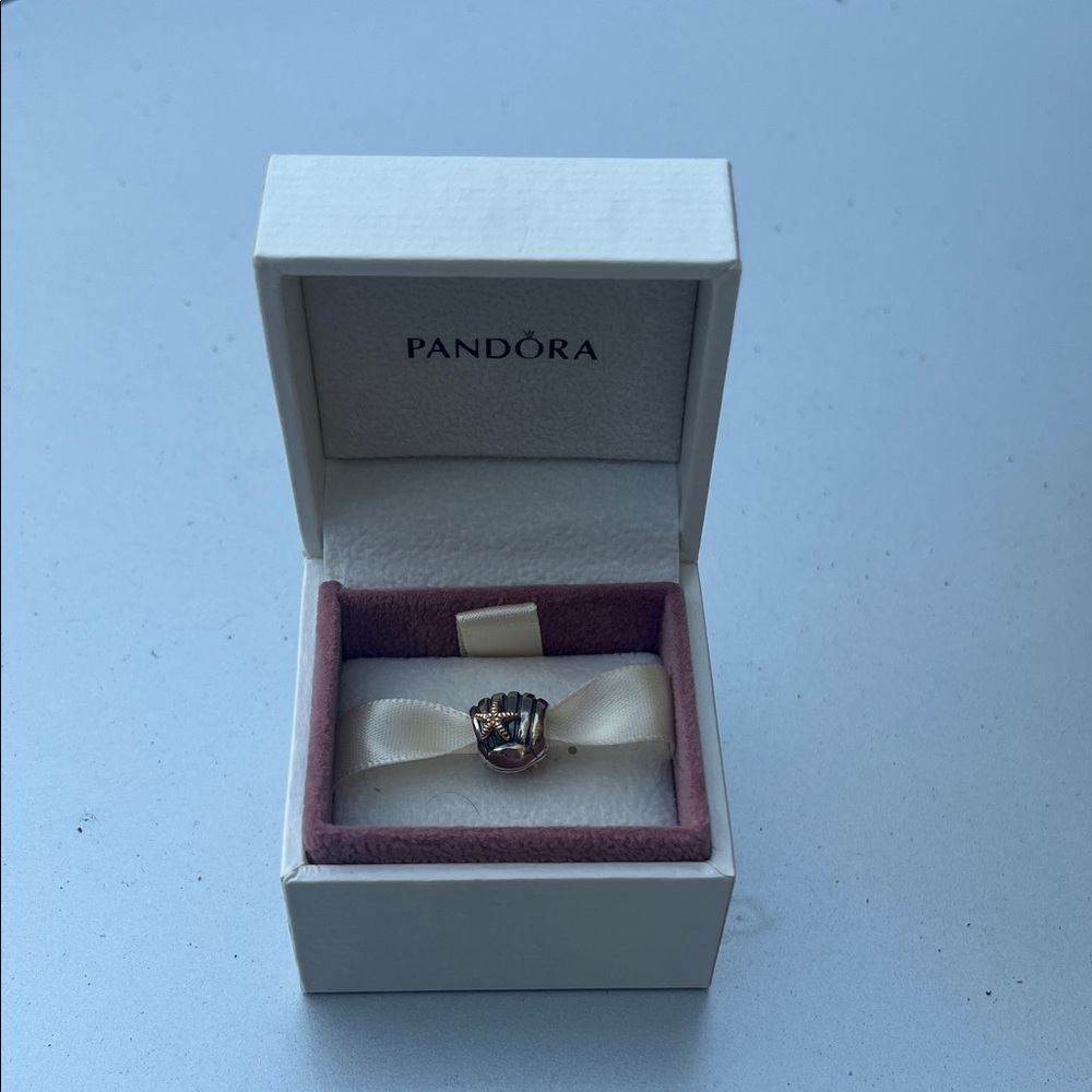 Pandora Clam Shell Star Fish Charm